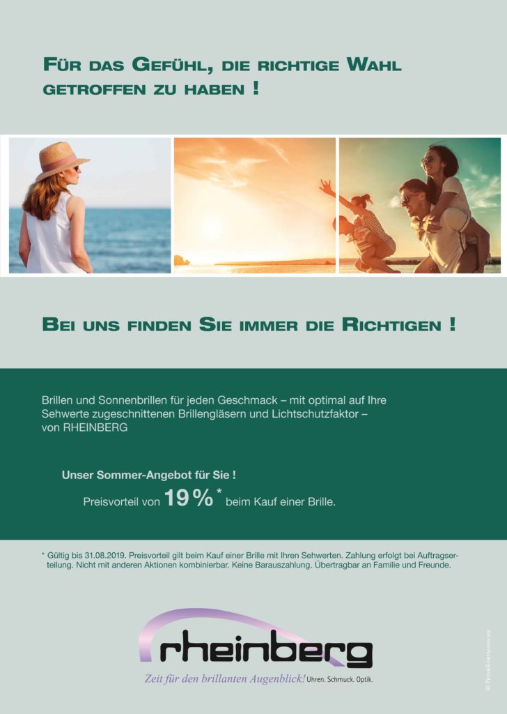 Sommer bei Rheinberg - mit Preisvorteil für Sie!