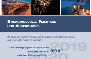 Weihnachten bei Rheinberg - mit Preisvorteil für Sie!