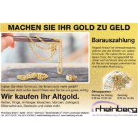 Imageanzeige Gold zu Geld